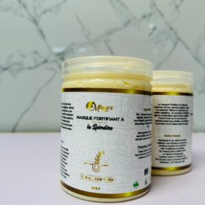 Masque Fortifiant à la Spiruline – Nutrition intense & réparation capillaire
