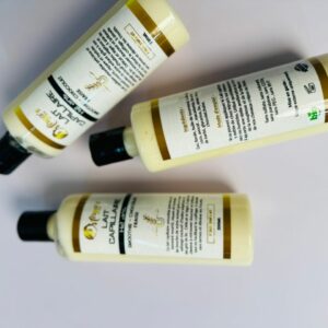 Lait Capillaire Smoothie Fraise-Chocolat – Hydratation & démêlage enfant (1–12 ans)