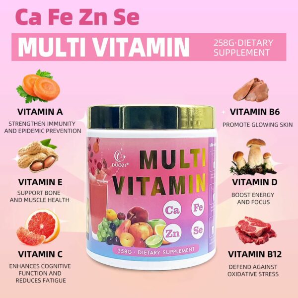 MULTI VITAMIN (Ca Fe Zn Se)
